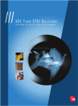 ADC Fibre ETSI Solution User's Manual