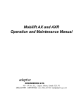 Adaptive Engineering AXR User's Manual