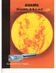 Adams Infra-Red Heater User's Manual