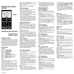 Actron CP7848 Operating Instructions
