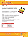 ACP-EP Memory MMCPlus EPMM/4GB-PLUS User's Manual