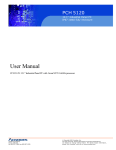 Acnodes PCH 5120 User's Manual