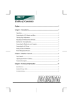 Acer LCD Monitor Model User's Manual
