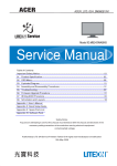 Acer LCD MB243WABNS User's Manual