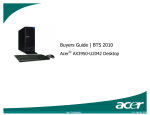 Acer AX3950-U2042 User's Manual