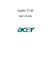 Acer Aspire T330 User's Manual