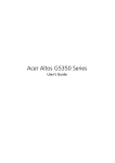 Acer G5350 User's Manual