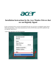 Acer AL2032 User's Manual
