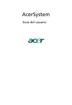 Acer System User's Manual