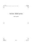 Acer 3600 Series User's Manual