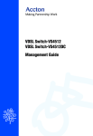 Accton Technology VS4512 User's Manual