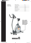 Accell Cardio Control User's Manual
