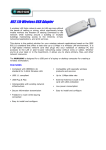 Abocom WUB1600 User's Manual