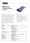 Abocom Wb1500 User's Manual