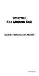 Abocom ISM560 User's Manual