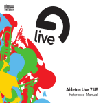 Ableton Live - 7.0 LE Reference Manual