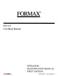 ABC Office Formax FD 415 User's Manual