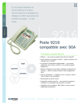 Aastra 9216 User's Manual