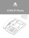Aastra 6755i User's Manual