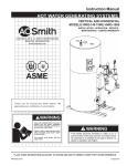 A.O. Smith Hot Water Generator Technical Documents