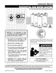 A.O. Smith GCVX-50 (LP) Technical Documents