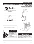 A.O. Smith Commercial Semi-Instantaneous Technical Documents