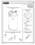 A.O. Smith BTH-500A Parts list