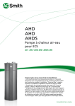 A.O. Smith AH Specification Sheet