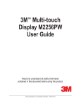 3M M2256PW Owner's Manual