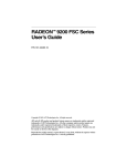 3D Connexion RADEON 9200 FSC Series 137-40465-10 User's Manual