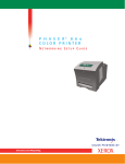 3Com xerox phaser color printer 860 Owner's Manual