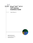 3Com VCX V7111 Owner's Manual