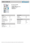 Candy CKBC 3150E UK fridge-freezer