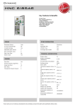 Hoover HNC 6185AE fridge-freezer