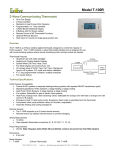 Evolve T-100R thermostat