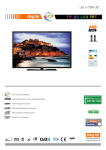 MyTV TDH32 31.5" HD-ready Black LED TV