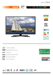 MyTV TDX19 18.5" HD-ready Black LED TV