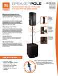 JBL JBLPOLE-GA speaker mount