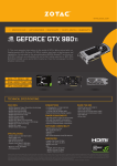 Zotac ZT-90501-10P NVIDIA GeForce GTX 980 Ti 6GB graphics card