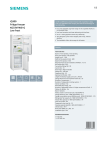 Siemens KG33VVW31G fridge-freezer