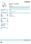 Rexel Polypropylene Indexes Numerical