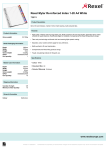 Rexel Mylar Re-inforced Index 1-20 A4 White