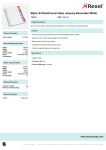 Rexel Mylar A4 Reinforced Index January-December White