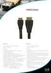 i-onik 1m Mini HDMI - HDMI