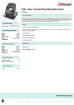 Rexel V240 - Value 2 Hole 40 Sheet Black Metal Punch