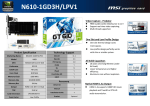 MSI N610GT-1GD3H/LPV1 NVIDIA GeForce GT 610 1024GB graphics card