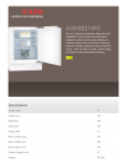 AEG AGN58210F0 freezer