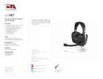 Cyber Acoustics AC-967 headset