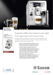 Philips Saeco HD8859/01 coffee maker