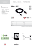 Tecnoware FCM17199 USB cable
